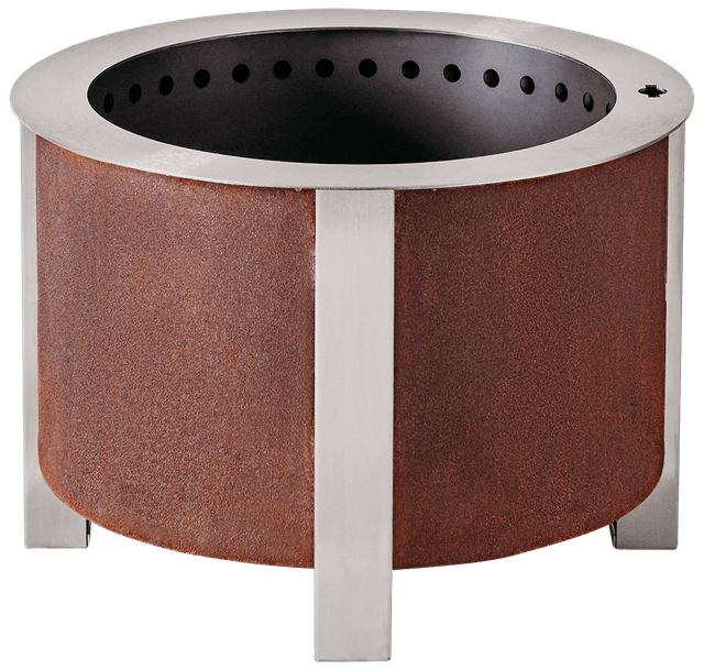 Smokeless Fire Pit Dimensions Diagram