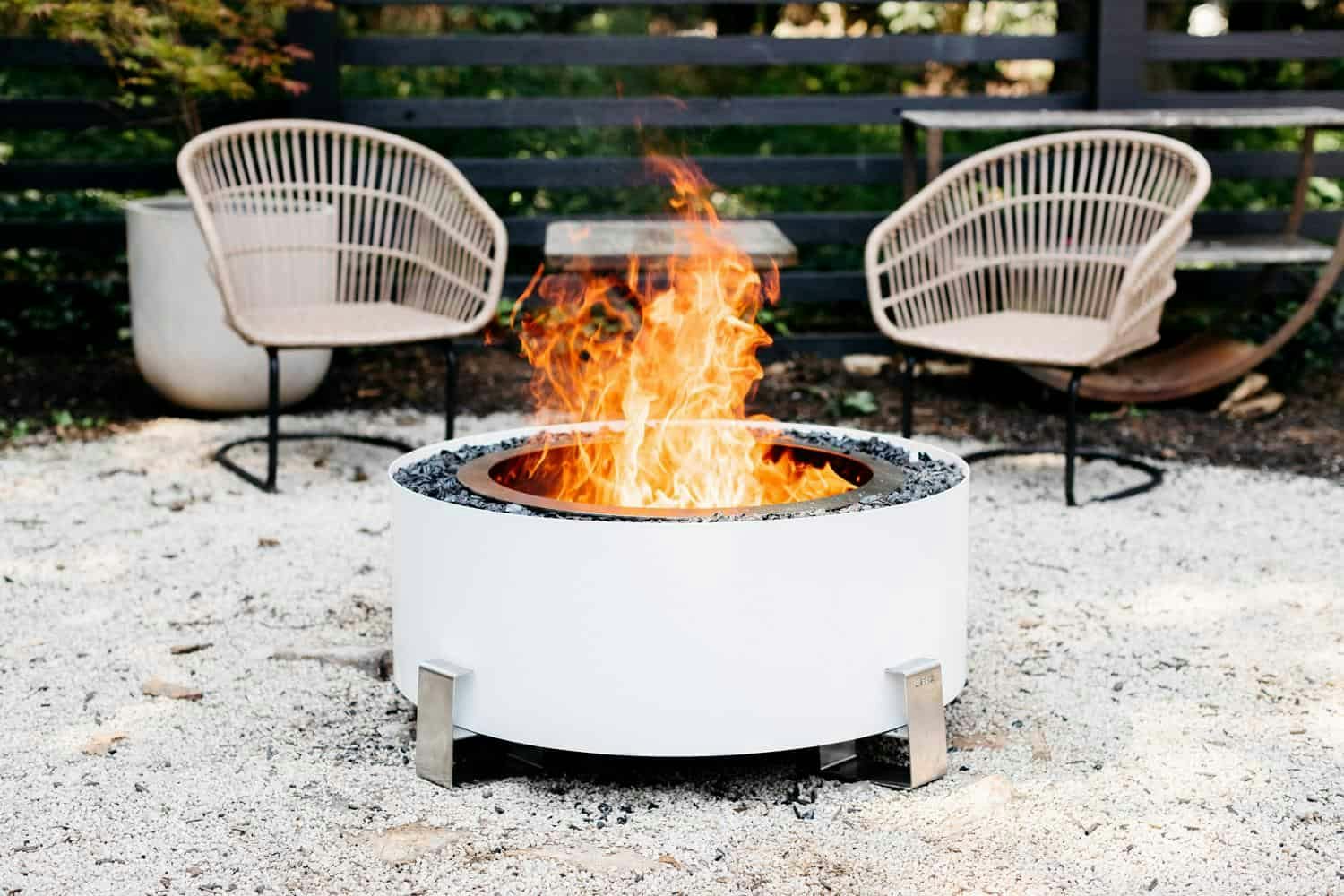 Luxeve® Smokeless Fire Pit - White River