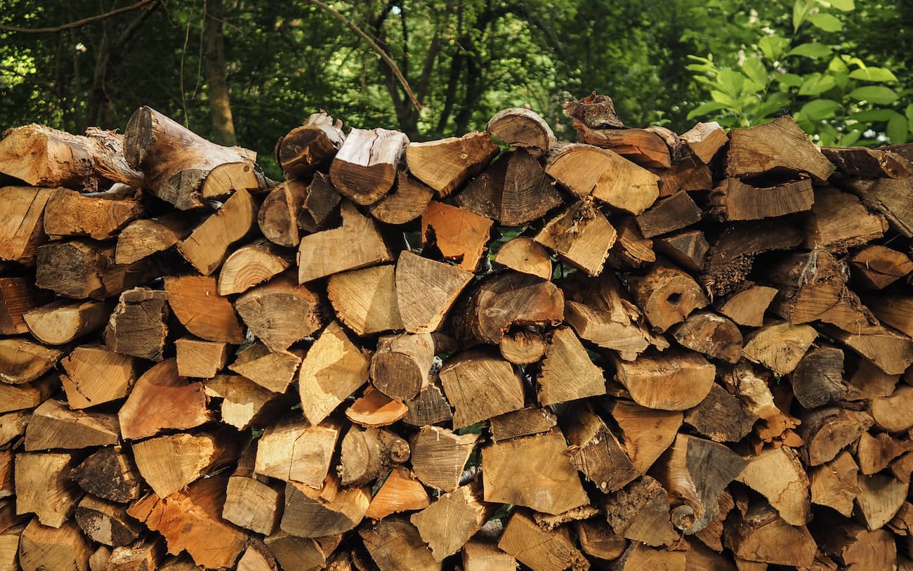 Firewood stack